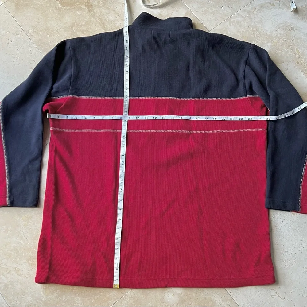 **Vintage!** Official 2000s US Open Tehama Clint Quarter-Zip - Picture 5 of 7